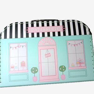 HearthSong Brand 15-Piece Weekend in Paris Pretend-Play Tin Tea Set